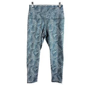 Evolution and Creation Blue Patterned Leggings